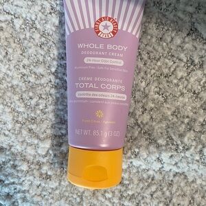 First Aid Beauty Whole Body Deodorant Cream - Lavender and Mustard